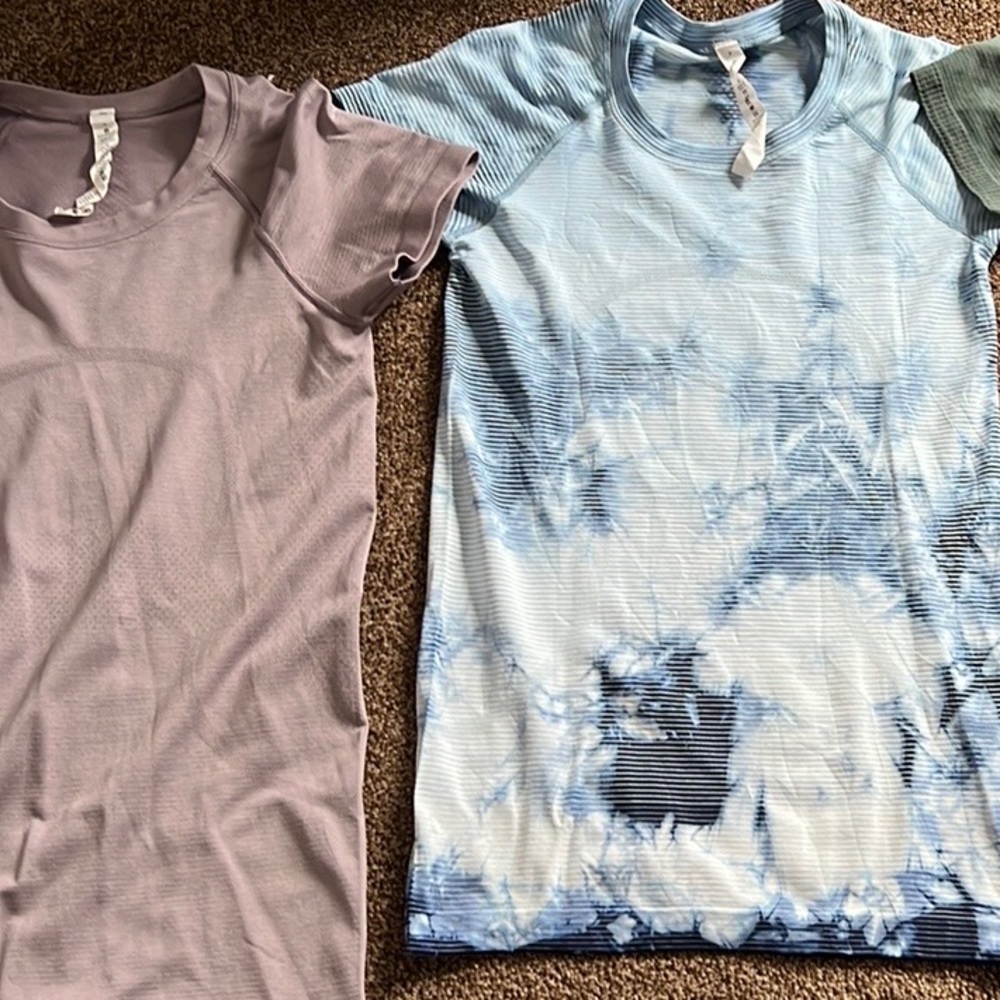 lululemon swiftly tech shirt size 4 and 6
